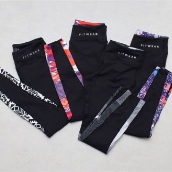 FITWEAR FASHION - NWT- L Sz 12 Tropic Power Leggings. Super Soft & Sculpting - Picture 4 of 14